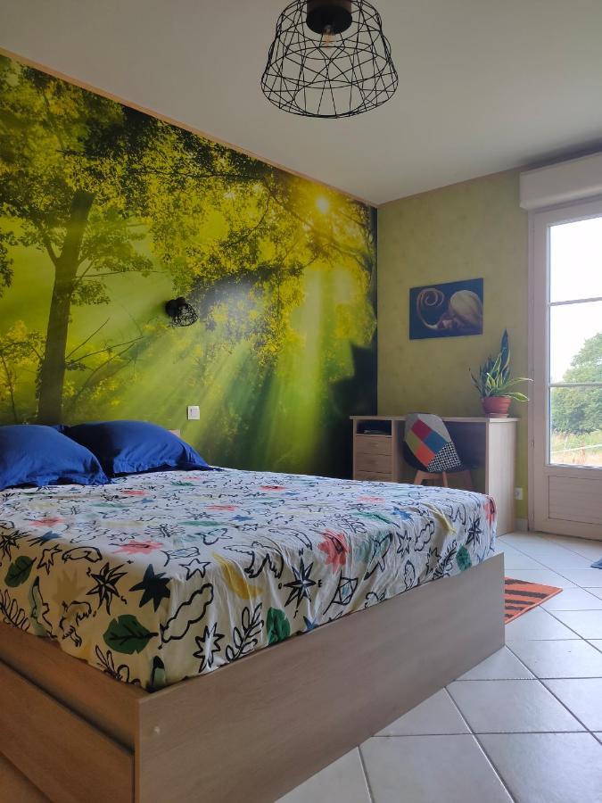 Chambre Avec Sdb Privative En Pleine Campagne Baillou Екстер'єр фото